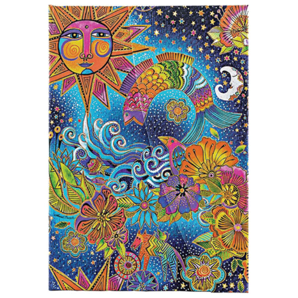 Notes 12,5x18 cm-midi crte  72L magnet Celestial Magic Paperblanks PB9693-1