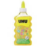 Ljepilo glitter glue 177ml UHU zlatno