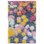 Notes 12x18 cm-midi crte  72L s gumicom Monet's Chrysanthemums Paperblanks PB9714-3 - Slika 3