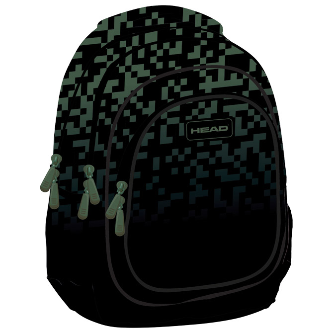 000055698 Ruksak školski-notebook anatomski Green Bricks Head 502024118 - Slika 1