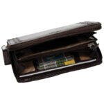 Novčanik kožni ženski Charro 017 tamnosmeđi - Slika 2