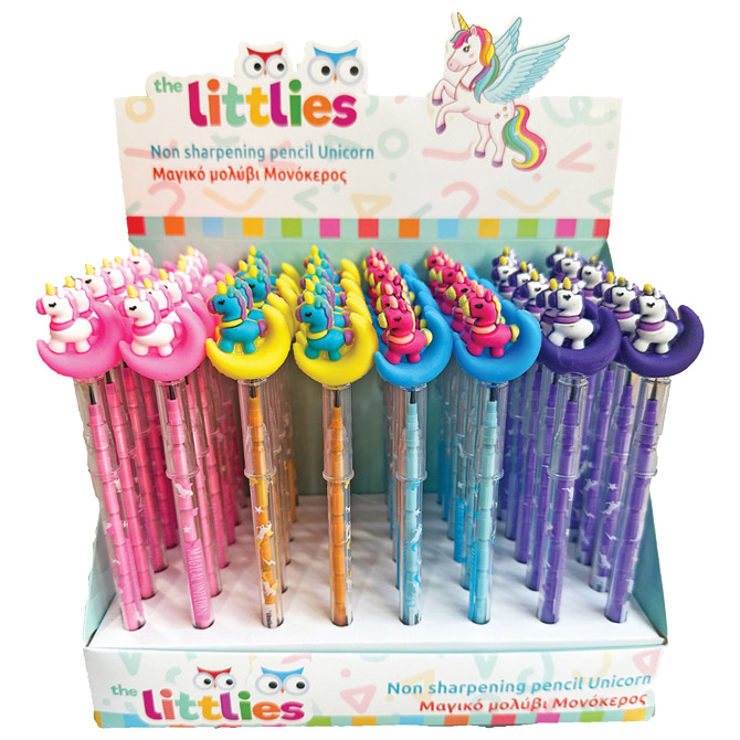 000055809 Olovka grafitna u nastavcima Littlies Unicorn Diakakis 000647019 sort - Slika 1