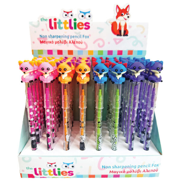 Olovka grafitna u nastavcima Littlies Fox Diakakis 000647024 sort