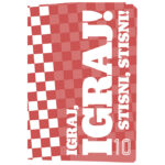 Teka meki uvez A4 karo 40+2L 80g Igraj naša Hrvatska-Smartlines Mar Mar!! - Slika 5