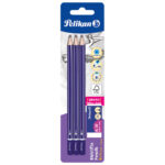 Olovka grafitna HB Standard pk6 + gumica AL30 Pelikan 914341 blister
