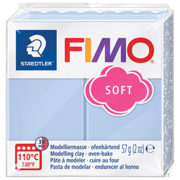 Masa za modeliranje   57g Fimo Soft Staedtler 8020-T31 serenity blue