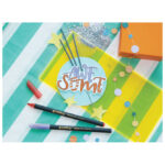 Flomaster školski  4boje glitter pastel Edding 1200/4 S - Slika 3