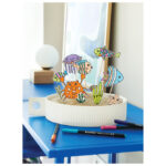 Flomaster školski  5boja glitter basic Edding 1200/5 S - Slika 3