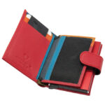 Novčanik-etui kožni s RFID zaštitom 1090 crveni - Slika 3