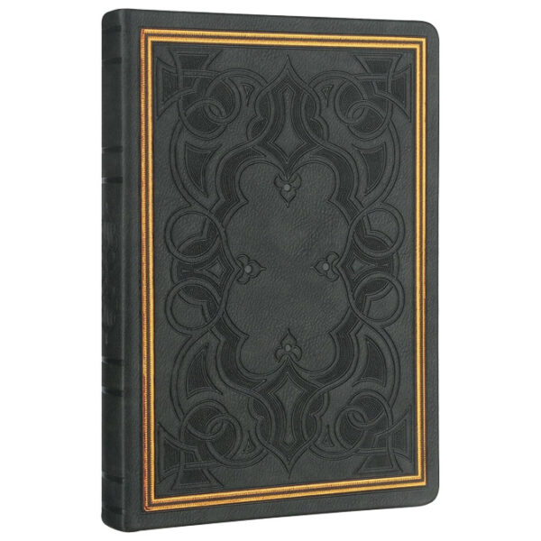 Notes 20,5x14,5 cm crte 160L bez zatvaranja Old Book Marker crni 1178