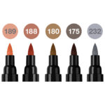 Marker obostrani Pitt artist 5boja Portrait india ink Faber Castell 162009 sortirano - Slika 3