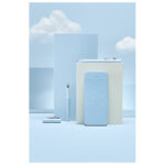 Garnitura olovka kemijska+nalivpero Grip 2010 Harmony u met.kutiji Faber Castell 201524 sky blue - Slika 3