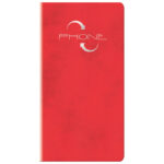 Adresar telefonski  70x150 mm A-Z Murano C94 crveni!!