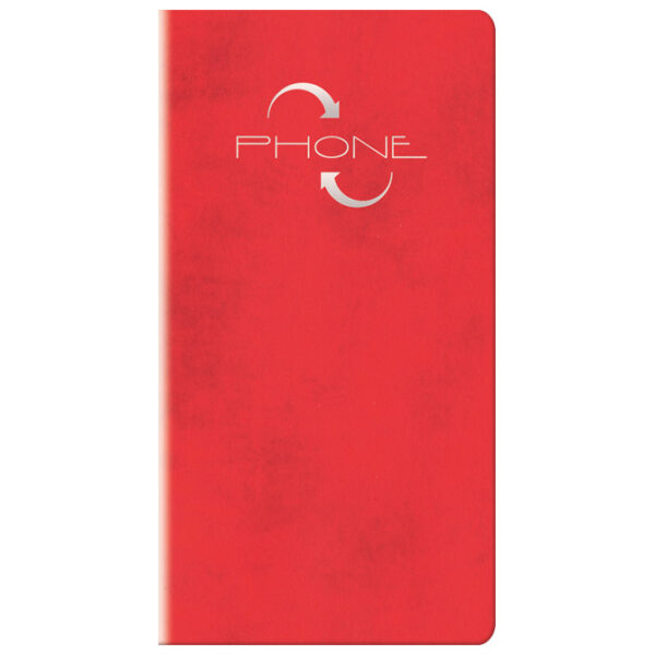 Adresar telefonski  70x150 mm A-Z Murano C94 crveni!!