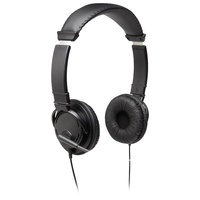 000056545 Slušalice+mikrofon USB Kensington K97601WW crne - Slika 1