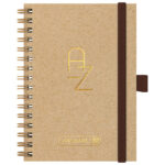 Adresar telefonski 100x145 mm A-Z spiralni s gumicom Brunnen 10-6465072 bež!!