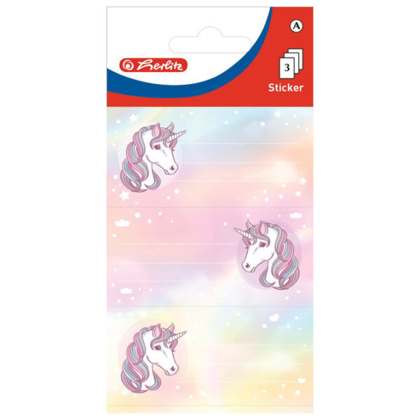 Etikete školske papir unicorn Herlitz 50034260 (300006078) blister