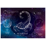 Puzzle 250 kom Zodiac 8 Scorpio (Škorpion) Interdruk!! - Slika 4