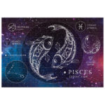 Puzzle 250 kom Zodiac 12 Pisces (Ribe) Interdruk!! - Slika 3