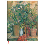 Notes 9x14 cm-mini crte 88L s gumicom Cezanne’s Terracotta Pots and Flower Paperblanks PB9790-7