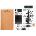Set Pitt artist pen+Sketchbook pk9 Faber Castell 267102 - Slika 3