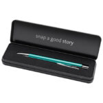 Olovka kemijska Snap Metallic u metalnoj kutiji Pelikan 824972 (300000462) tirkizna!! - Slika 2