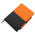 Set Notes A5  Reporter+Ol.kem.Celebration Pierre Cardin B3501204IP3 narančasto-crna - Slika 2