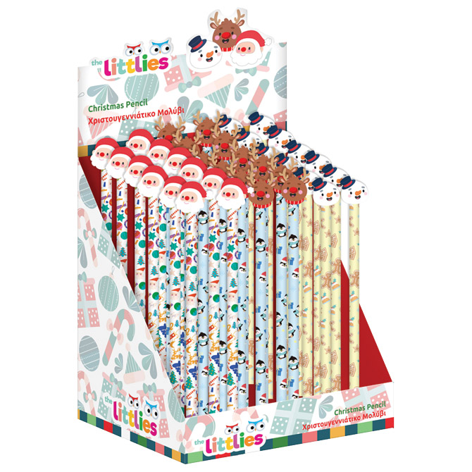 000057118 Olovka grafitna Littlies Christmas Diakakis 000647055 - Slika 1