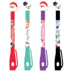 Olovka kemijska s nevidljivom tintom Littlies Christmas Diakakis 000647057 sort - Slika 2