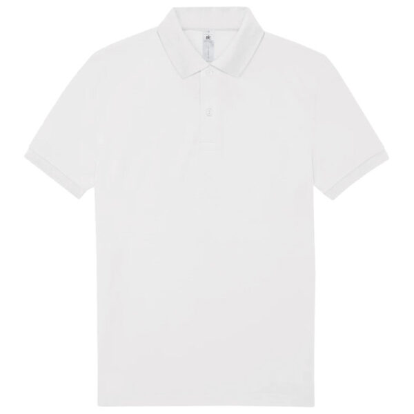 Majica kratki rukavi B&C MyPolo180 180g bijela L