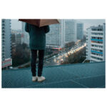 Kišobran automatik od pluta s drvenom ručkom Quora!! - Slika 5