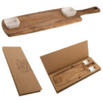 Daska za rezanje+ 2 keramičke posude Takaoka Vanilla Season H2500100AJ3 - Slika 2