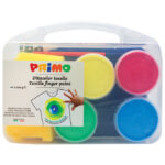 Boja tempera za ruke 100g u čaši 4boje za tekstil+pribor Primo 228TXD100!! - Slika 2