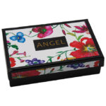 Novčanik kožni ženski lakirani Angel 1500 crni - Slika 3