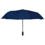 Kišobran ručni sklopivi automatik s gumenom drškom Omaha tamnoplavi - Slika 5