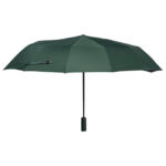 Kišobran ručni sklopivi automatik s gumenom drškom Omaha tamnozeleni - Slika 5