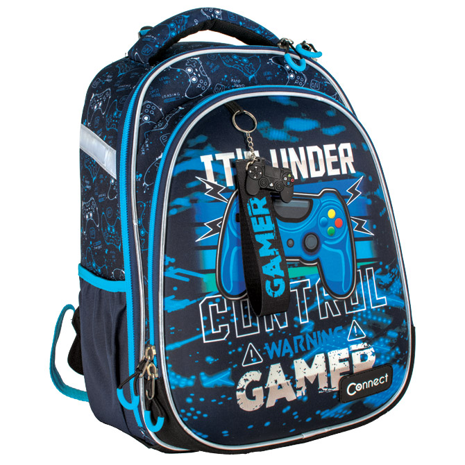 000057385 Ruksak školski anatomski lagan XT Gamer 25.Connect - Slika 1