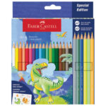 Boje drvene  18boja +6boja drvene Dino Faber Castell 111222 blister