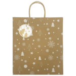 Vrećice ukrasne natron 32x30x37 EXTRA široke novogodišnje Lebez 81845!!