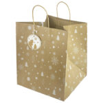 Vrećice ukrasne natron 32x30x37 EXTRA široke novogodišnje Lebez 81845!! - Slika 2