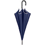 Kišobran automatik s plastičnom ručkom Golf Technology XXL Perletti 21799 plavi, reflektirajući rub!!