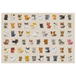 Puzzle 250 kom Kids 8 Cats Interdruk - Slika 3