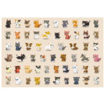 Puzzle 250 kom Kids 8 Cats Interdruk - Slika 4