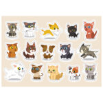 Puzzle 250 kom Kids 8 Cats Interdruk - Slika 5