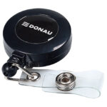 Kvačica potezna za ID kartice 80 cm pk10 Donau 8341910PL-01 crna - Slika 2