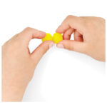 Plastelin 4bojex130g u čašici Staedtler 813F SLE neon sort - Slika 7