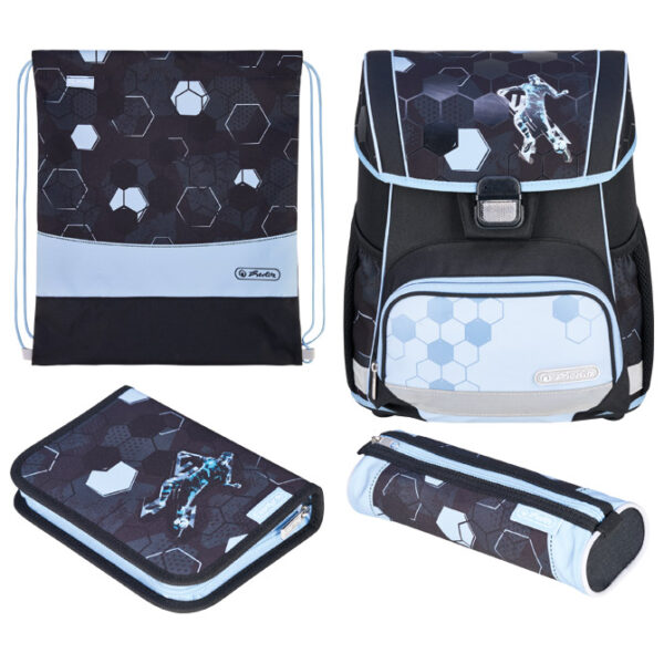 Torba školska anatomska 4/1 Loop Cyber Soccer Herlitz 50049325!!