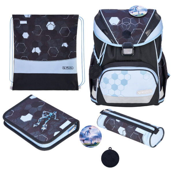 Torba školska anatomska 4/1 Ultralight Plus XL Cyber Soccer Herlitz 50048946!!