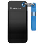 Hard disk eksterni džepni  SSD 1TB 3.2 Gen2 USB-C  Verbatim 32191 blister crno plavi