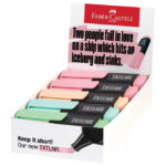 Signir 1-5 mm mini TXTLNR Pastel kart.kutija pk10 Faber Castell 154211 sortirano!!